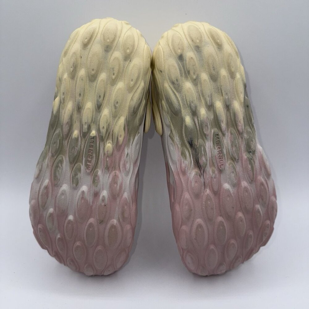 Merrell Hydro Moc Slip-On Pink Yellow Unisex Women’s 8/Men’s 6.5 Croc Style - Picture 12 of 16